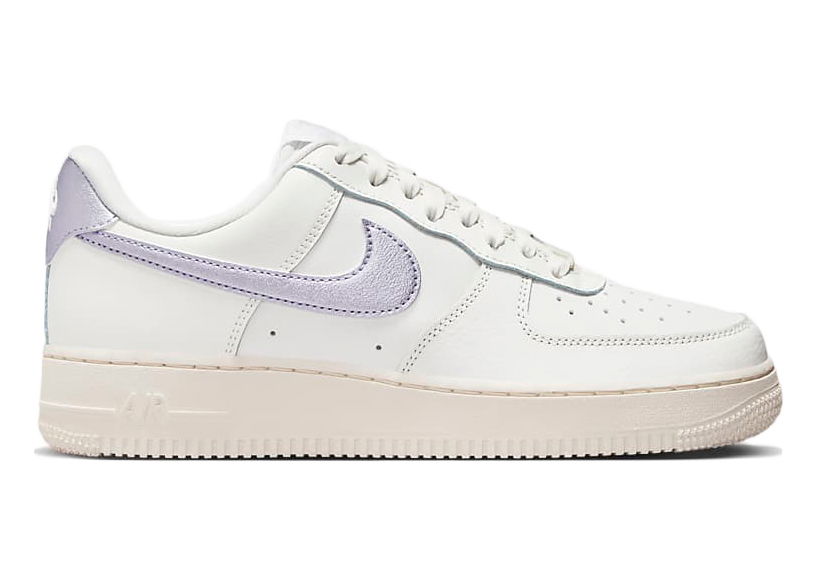 Кецове и обувки Nike Air Force 1 Low '07 Sail Oxygen Purple W Бяло | DV7470-100, 0