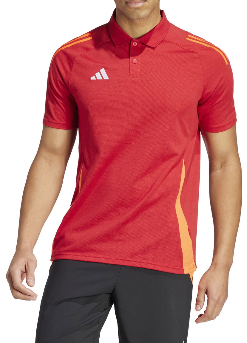 Поло тениска adidas Originals adidas TIRO24 C POLO Червено | ir7563