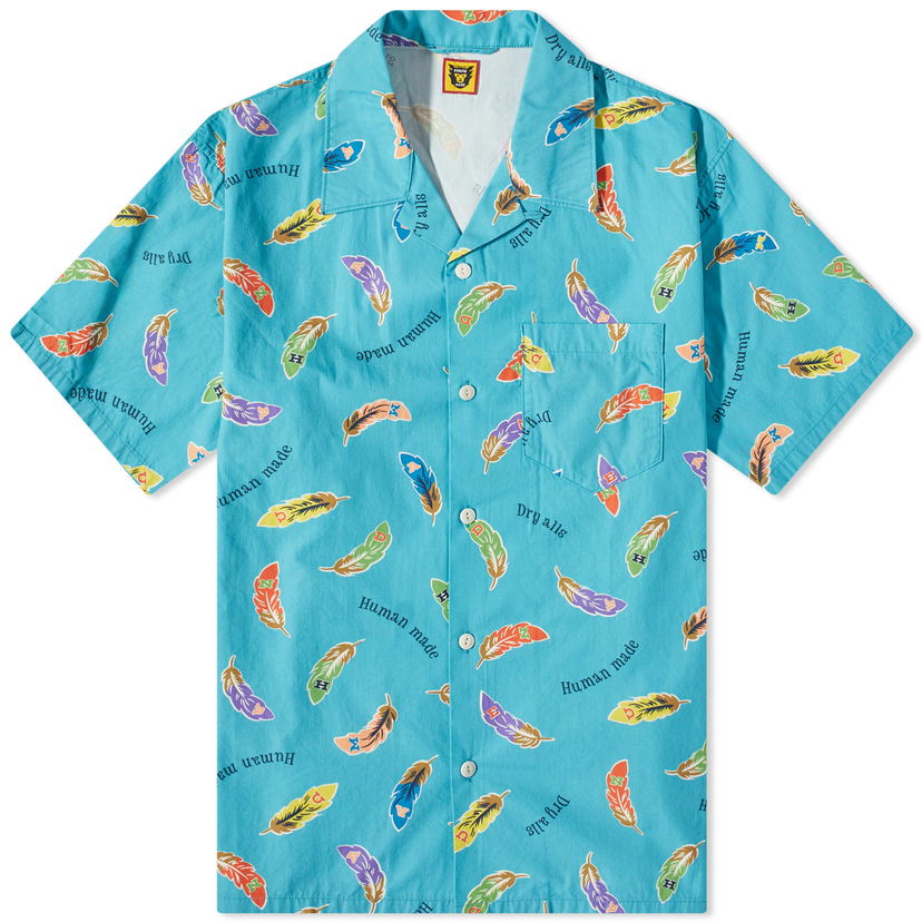 Риза Human Made Feather Aloha Vacation Shirt Синьо | HM25SH015-BL