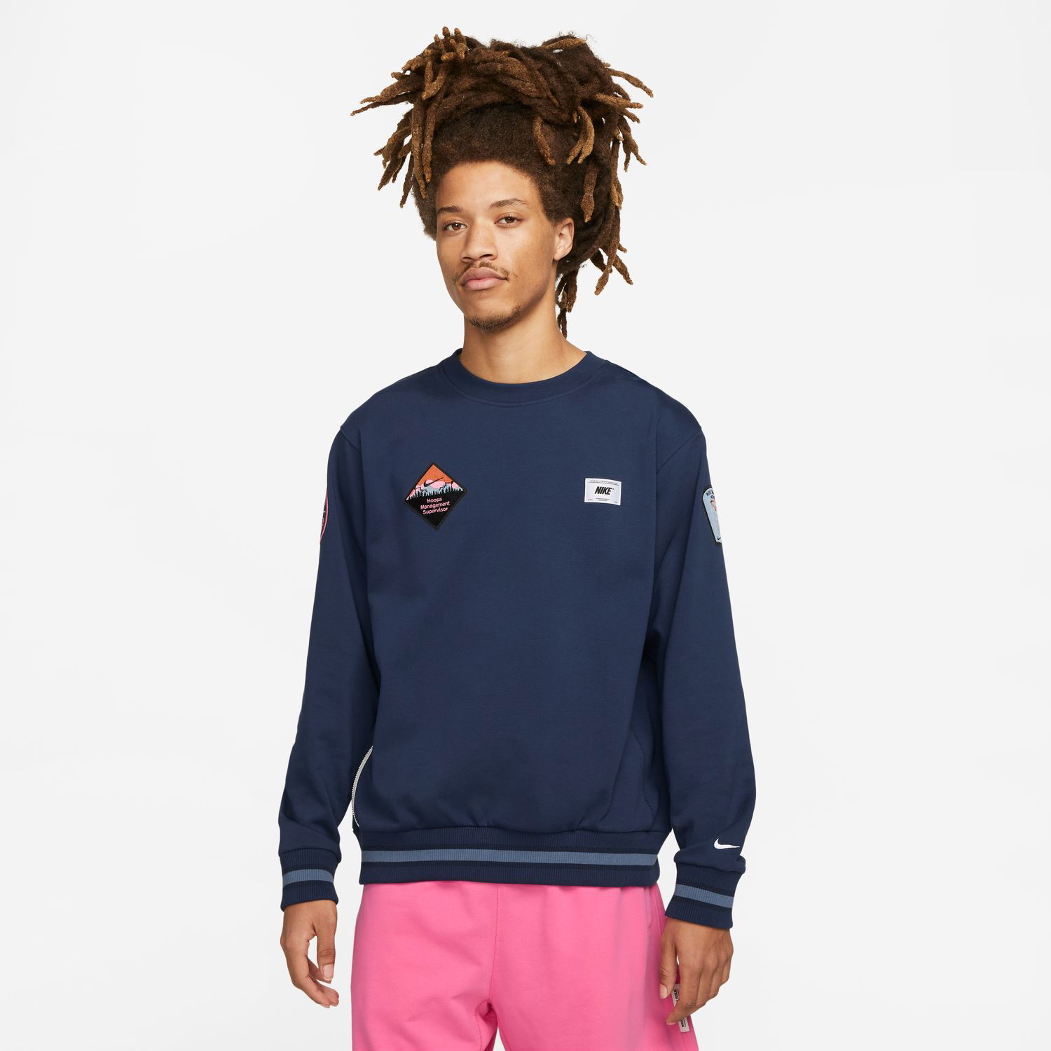 Суитчър Nike Dri-FIT Standard Issue Тъмно синьо | DX0446-410, 0
