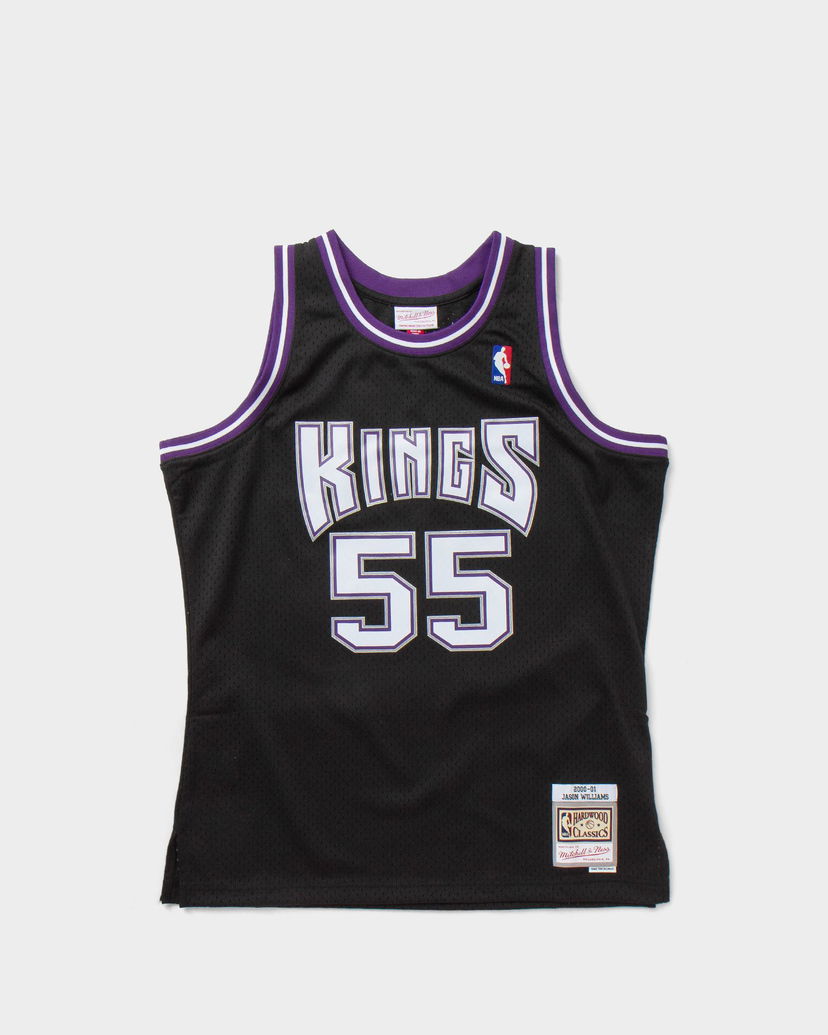 Фланелка Mitchell & Ness NBA Swingman Jersey Sacramento Kings Road 2000-01 Jason Williams #55 Черно | SMJYGS18206-SKIBLCK00JWI