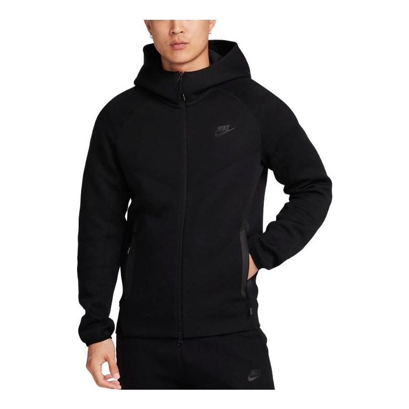 Суитчър Nike Tech Fleece Full Zip Windrunner Hooded Jacket Черно | FB7922-010, 0
