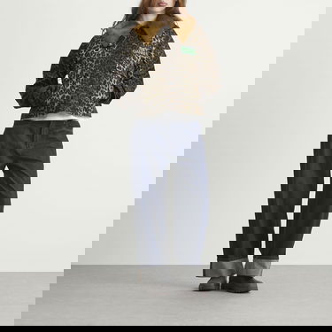 Палта Barbour Barbour x GANNI Leopard Print Hooded Wax Coat Многоцветен | LWX1529BK11, 4