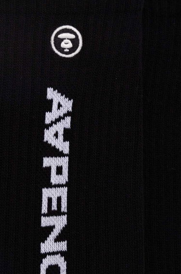 Чорапи AAPE by A Bathing Ape AAPE Socks Черно | AAPSOM4867XXM, 1