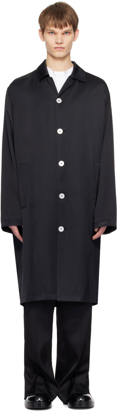 Палта Jil Sander Single-Breasted Coat Черно | J22AA0156_J65112