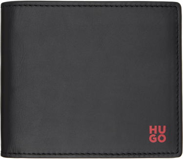 Портфейл BOSS Hugo Leather Wallet Черно | 50546129, 0
