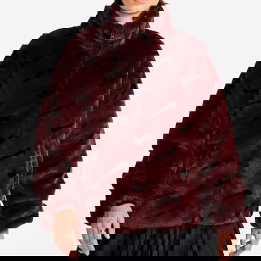Яке Nike Plush Jacket Бургунди | DQ6842-652, 0