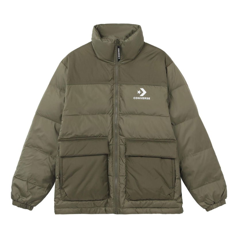 Пухо яке Converse Chevron Down Jacket Зелено | 10023755-A04