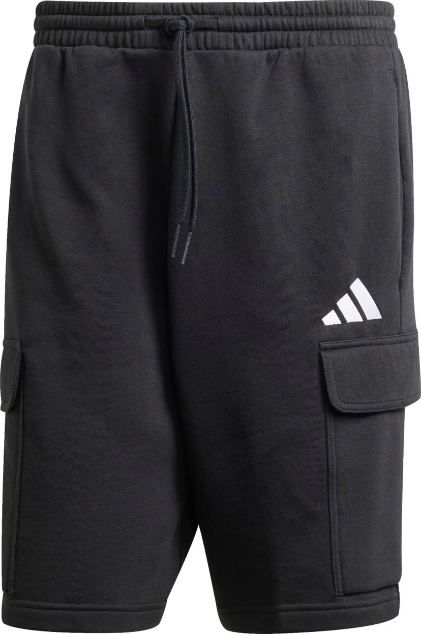 Къси панталони adidas Originals Essentials Feelcozy Fleece Cargo Shorts Черно | je3869