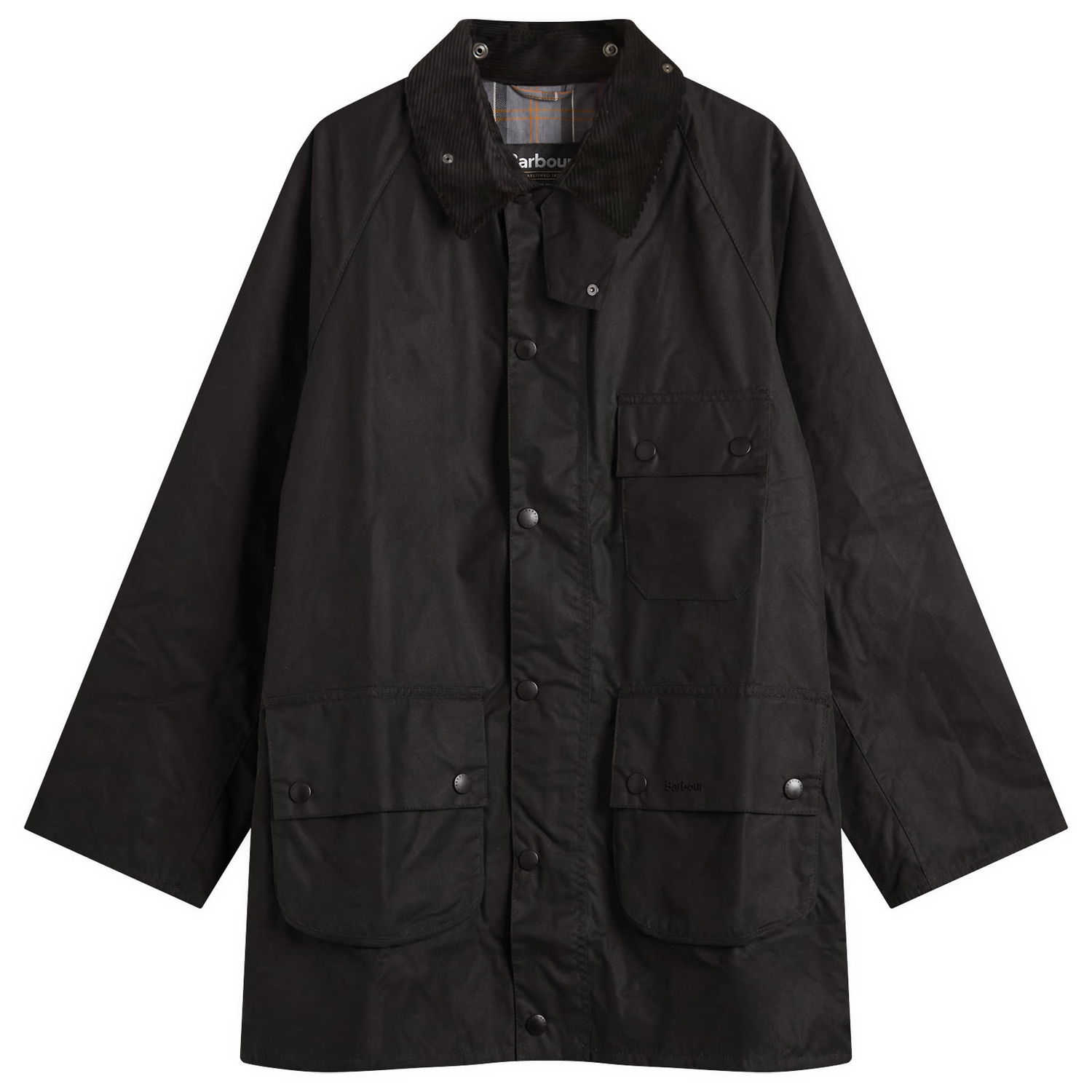 Яке Barbour Solway Wax Jacket Size 38 Черно | MWX2498BK71, 1