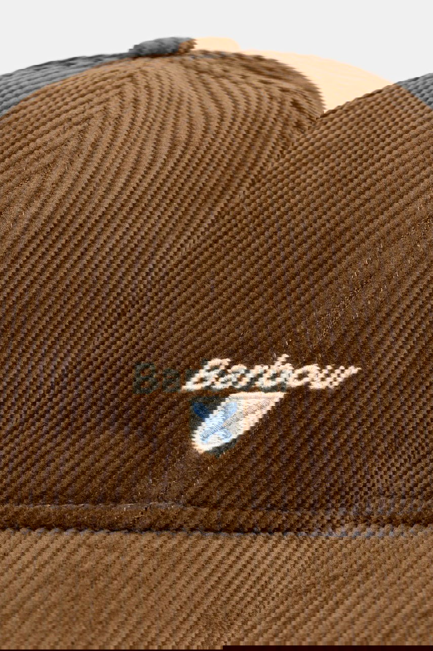 Шапка с козирка Barbour Preston Corduroy Baseball Cap Кафяво | MHA0911BE51, 1