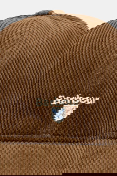 Шапка с козирка Barbour Preston Corduroy Baseball Cap Кафяво | MHA0911BE51, 1