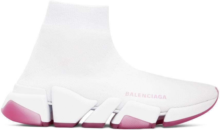 Кецове и обувки Balenciaga Speed 2.0 Бяло | 654045 W2DI2, 0