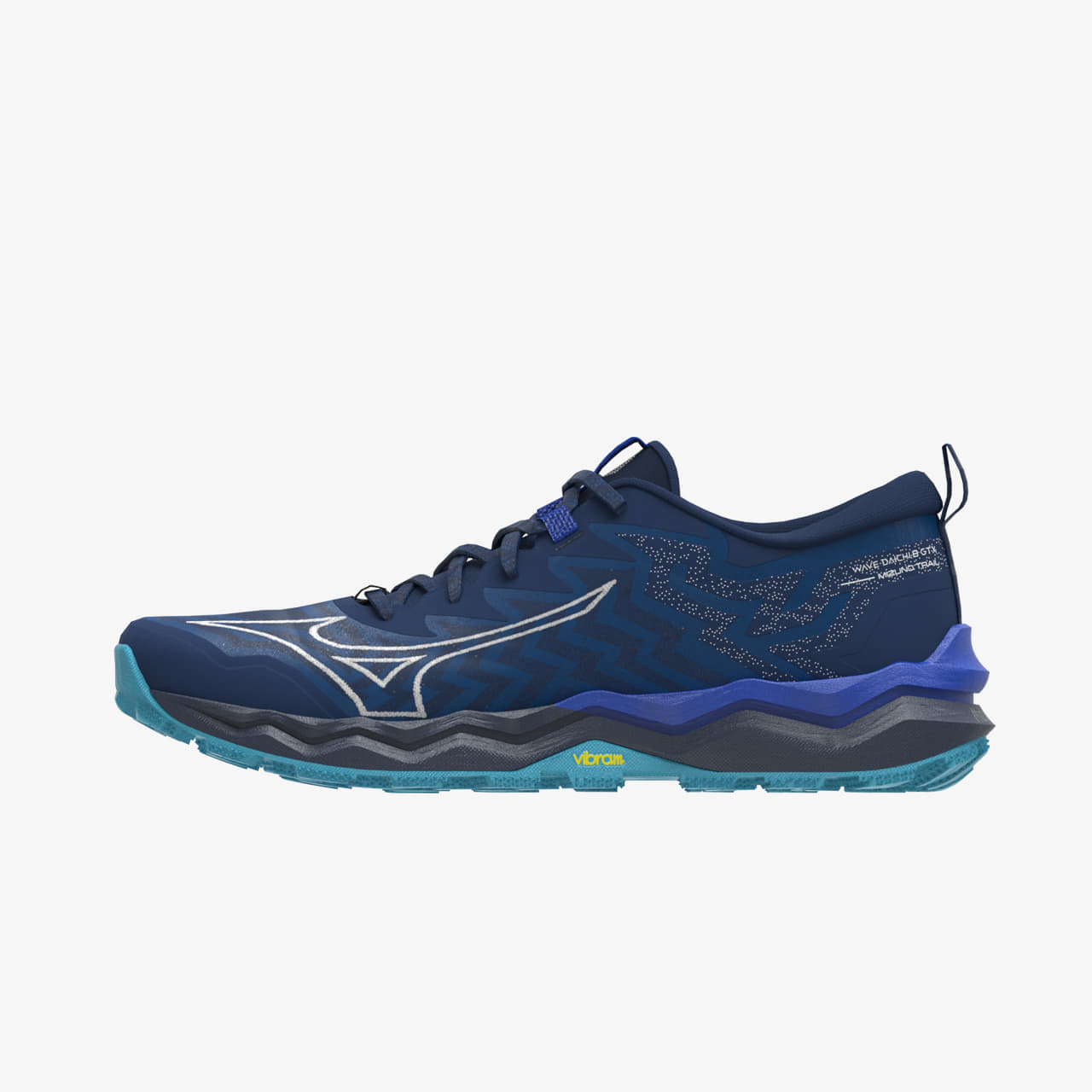 Кецове и обувки Mizuno Wave Daichi 8 Gtx Classic Blue / White/ Pageant Синьо | J1GJ245651, 0
