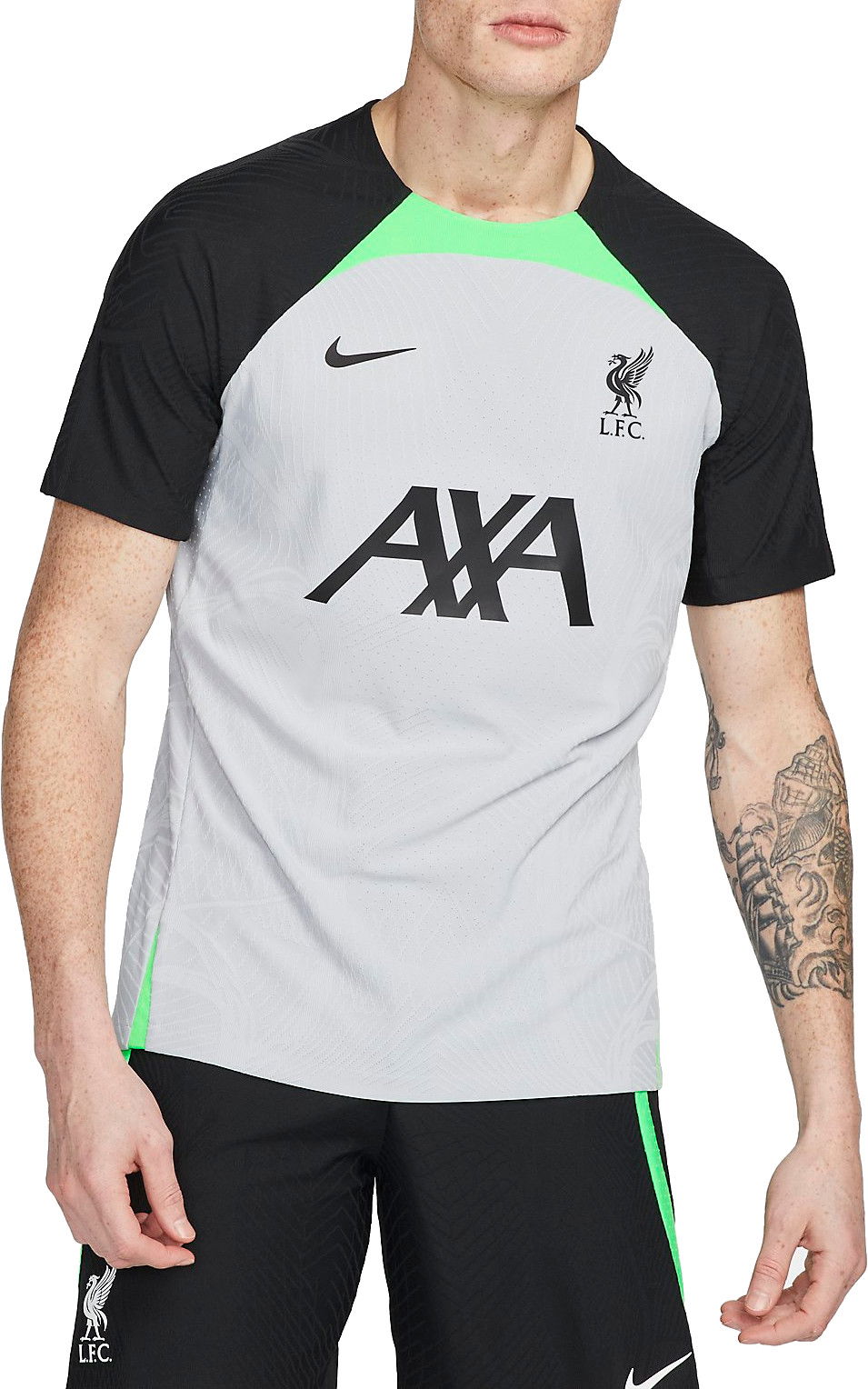 Тениска Nike Liverpool F.C. Strike Elite Men's Dri-FIT ADV Knit Football Top Сиво | dx2891-013, 0