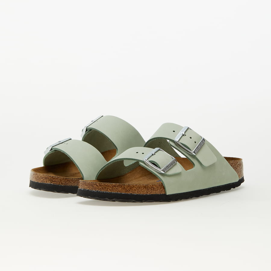 Кецове и обувки Birkenstock Arizona SFB NU Matcha Зелено | 1024213, 1