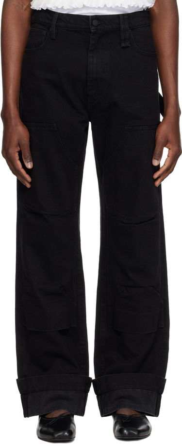 Карго панталони Simone Rocha Simone Rocha Workwear Jeans Черно | 4136B 1239, 0