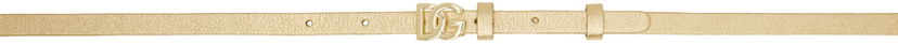 Колани Dolce & Gabbana Gold Logo Belt Металик | BE1588 AY812