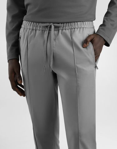 Панталони Dolce & Gabbana Dolce & Gabbana Cotton Gabardine Jogging Trousers Сиво | GYACEZFUFNVN0493, 3