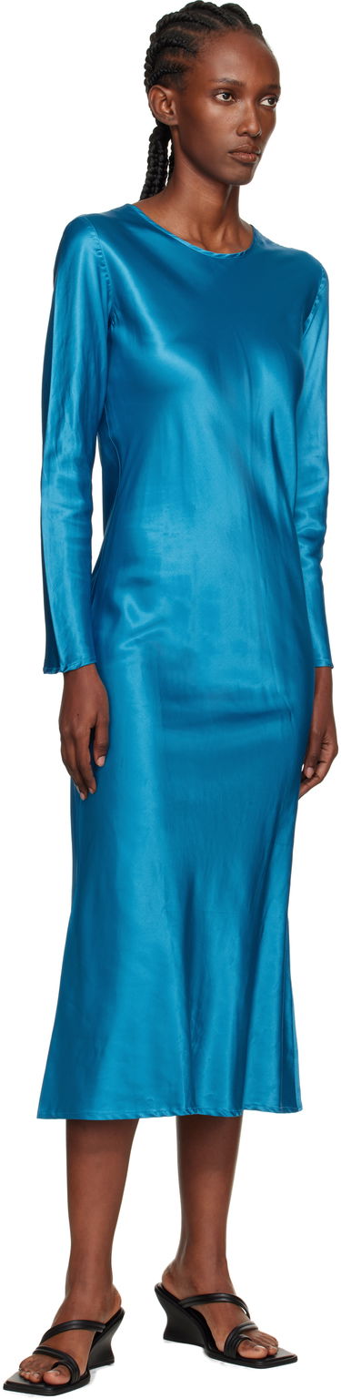 Pокля Baserange Baserange Dydine Maxi Dress Синьо | DRDYT-EV-AU25, 3