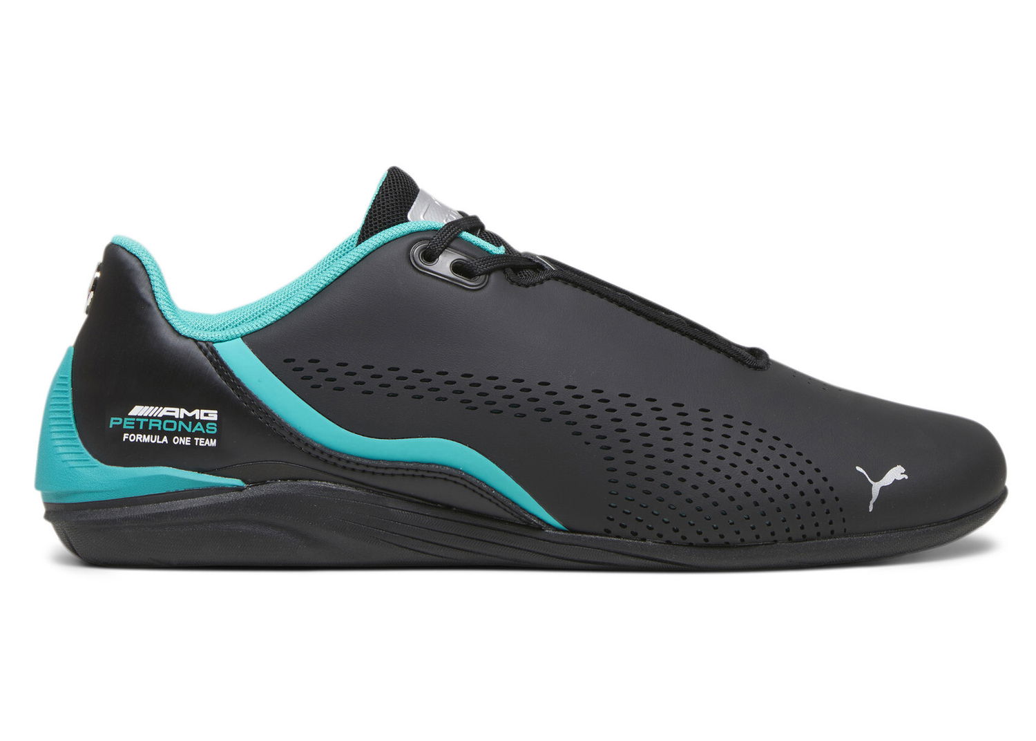 Кецове и обувки Puma Drift Cat Decima Mercedes AMG Petronas F1 Black Flat Dark Gray Черно | 307196-07, 0