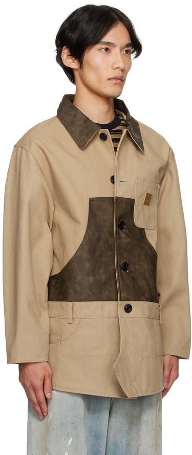 Палта Andersson Bell Andersson Bell Carpenter Shorts Inserted Coat Бежово | awa720w, 4