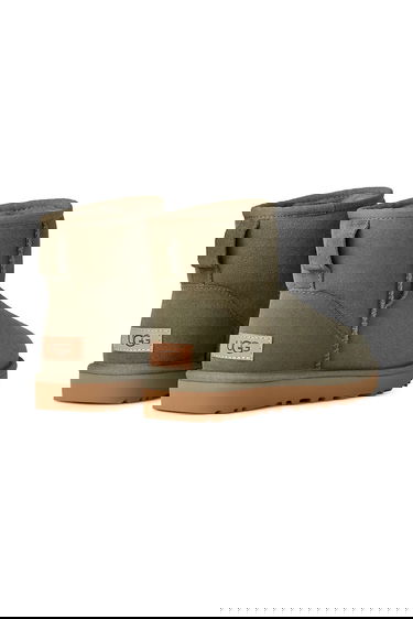 Кецове и обувки UGG Classic Mini II Suede Boot Зелено | 1016222.MSSGR, 2