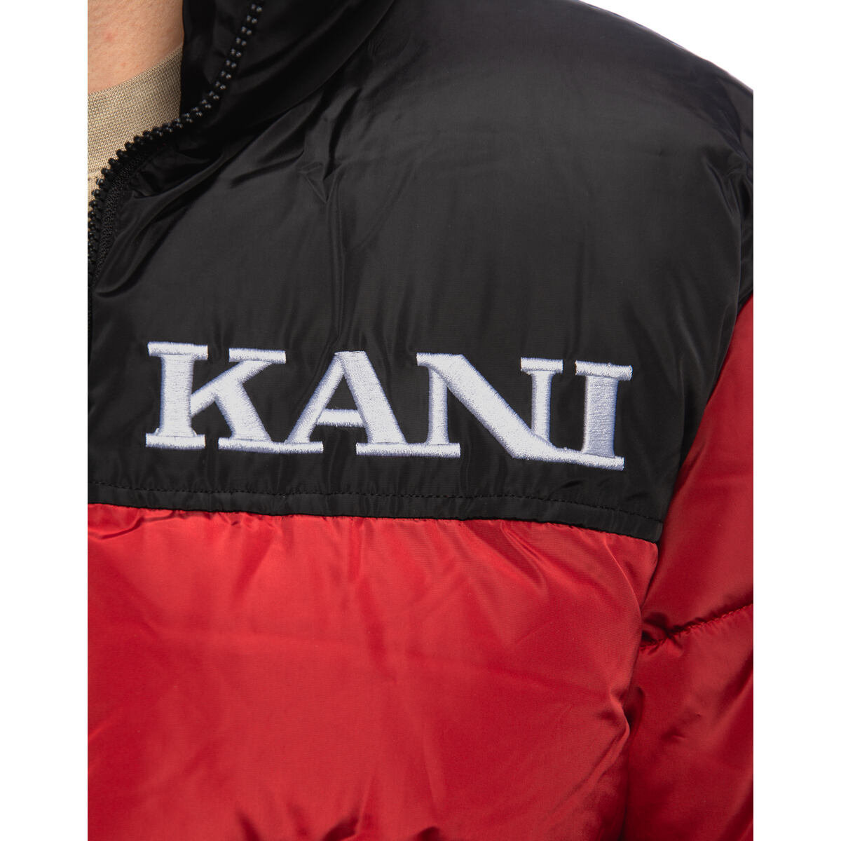 Пухо яке Karl Kani Karl Kani Retro Essential Puffer Jacket Червено | PD00007603, 1