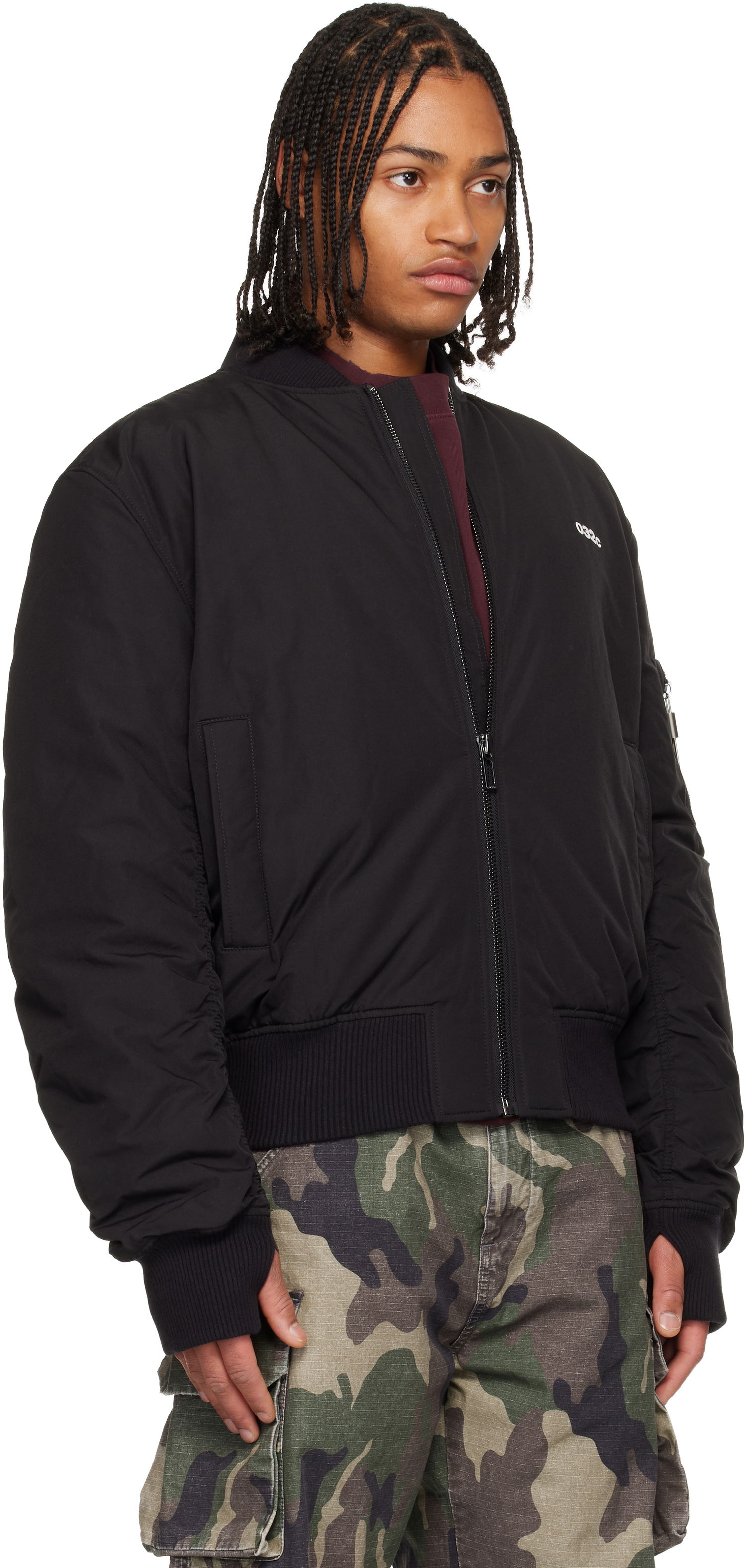 Яке бомбър 032C Suspicious Minds Bomber Jacket Черно | F25-URW-1912-000, 1