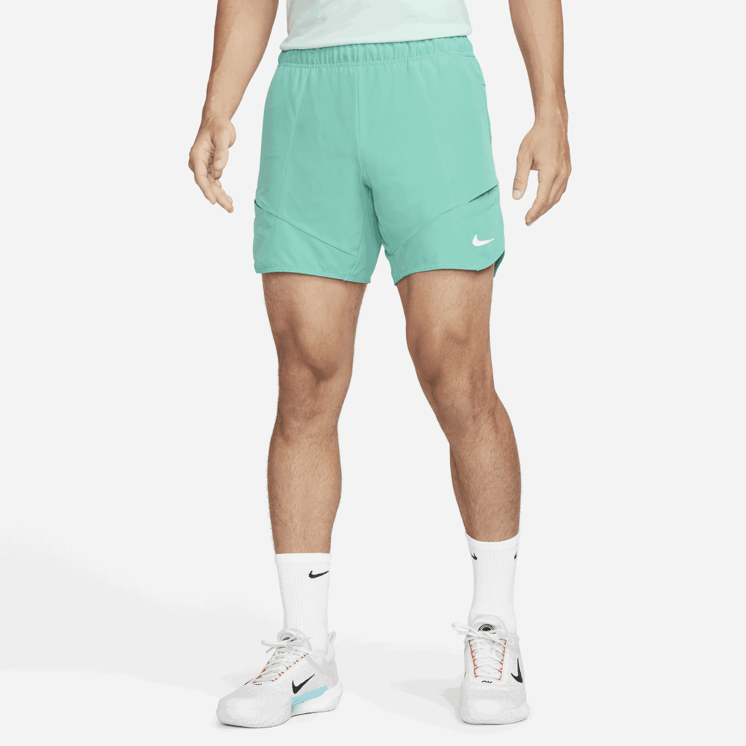 Къси панталони Nike Court Dri-FIT Advantage Тюркоазено | DD8329-392, 0