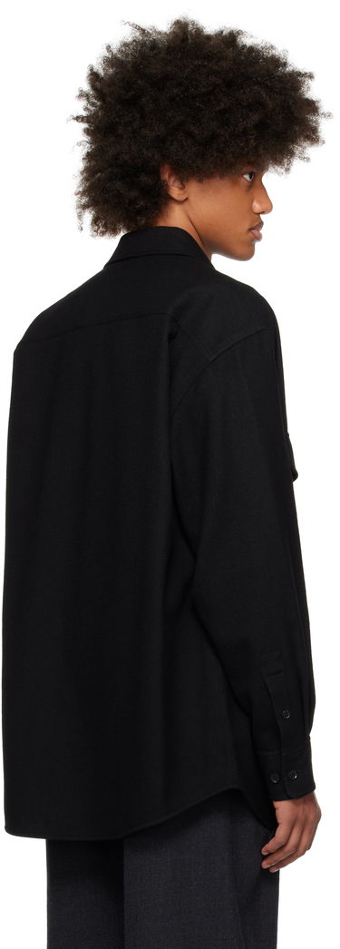 Риза LEMAIRE Lemaire Two Pockets Overshirt Черно | OV1001 LF608, 2