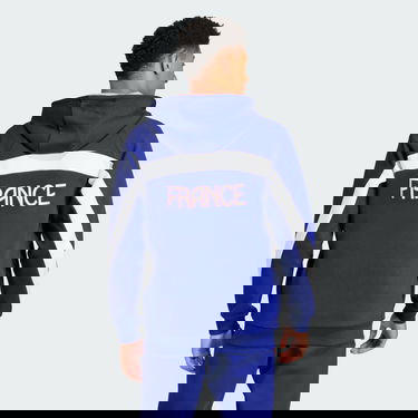 Суитчър adidas Performance Team France Full-Zip Синьо | IS5083, 4