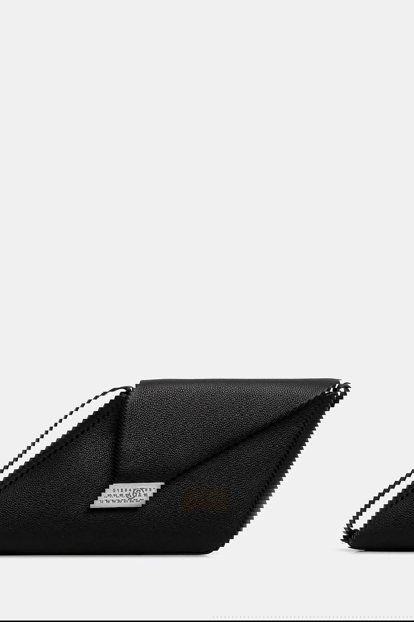 Дамска чанта Maison Margiela MM6 Maison Margiela Leather Envelope Handbag Черно | SB5ZH0023.P7255.T8013, 0