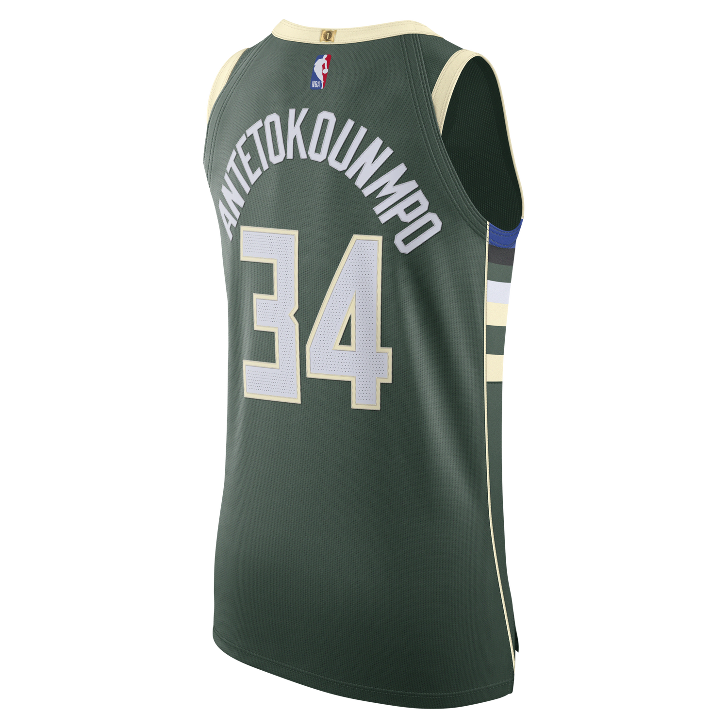 Фланелка Nike NBA Authentic Giannis Antetokounmpo Bucks Icon Edition 2020 Jersey Зелено | CW3451-324, 1