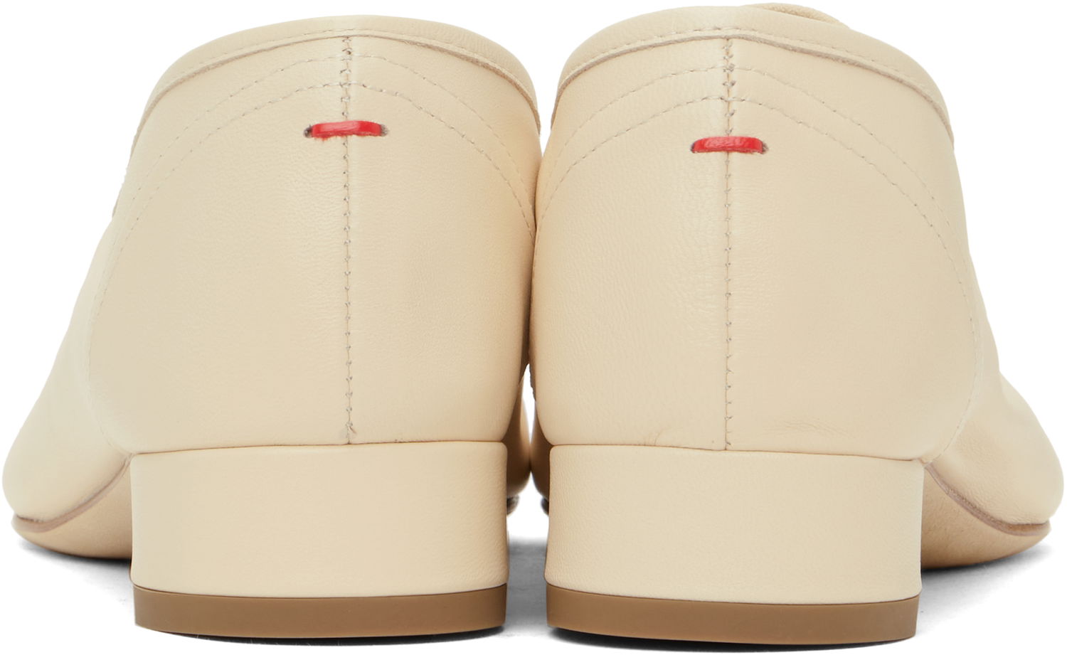 Грижа за обувките Aeyde Aeyde Pippa Leather Ballerina Flats Бежово | A11-FL-GLVR25RO126-SS25-100-007, 1