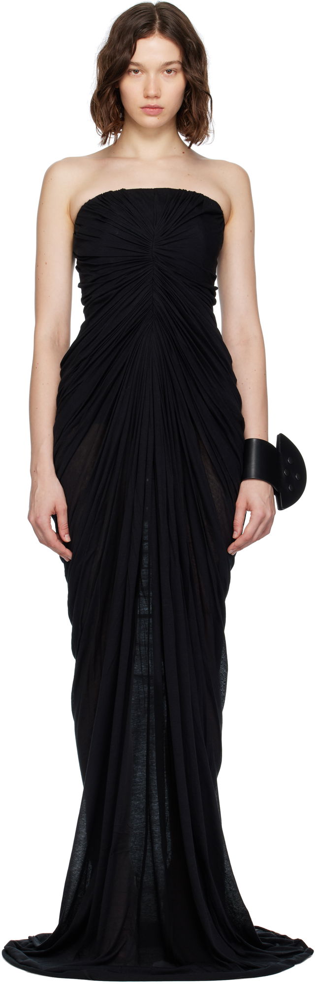 Rick Owens Concordians Bustier Unstable Maxi Dress