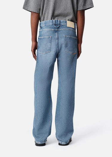 Дънки AXEL ARIGATO Relaxed Fit Twill Jeans Синьо | A3261001, 3