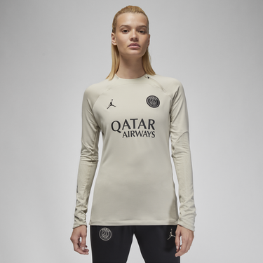 Тениска Jordan Dri-FIT Paris Saint-Germain Strike Бежово | DZ1387-231, 0