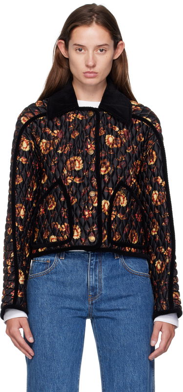 Яке Burberry Burberry Floriston Quilted Jacket Черно | 8116976, 0