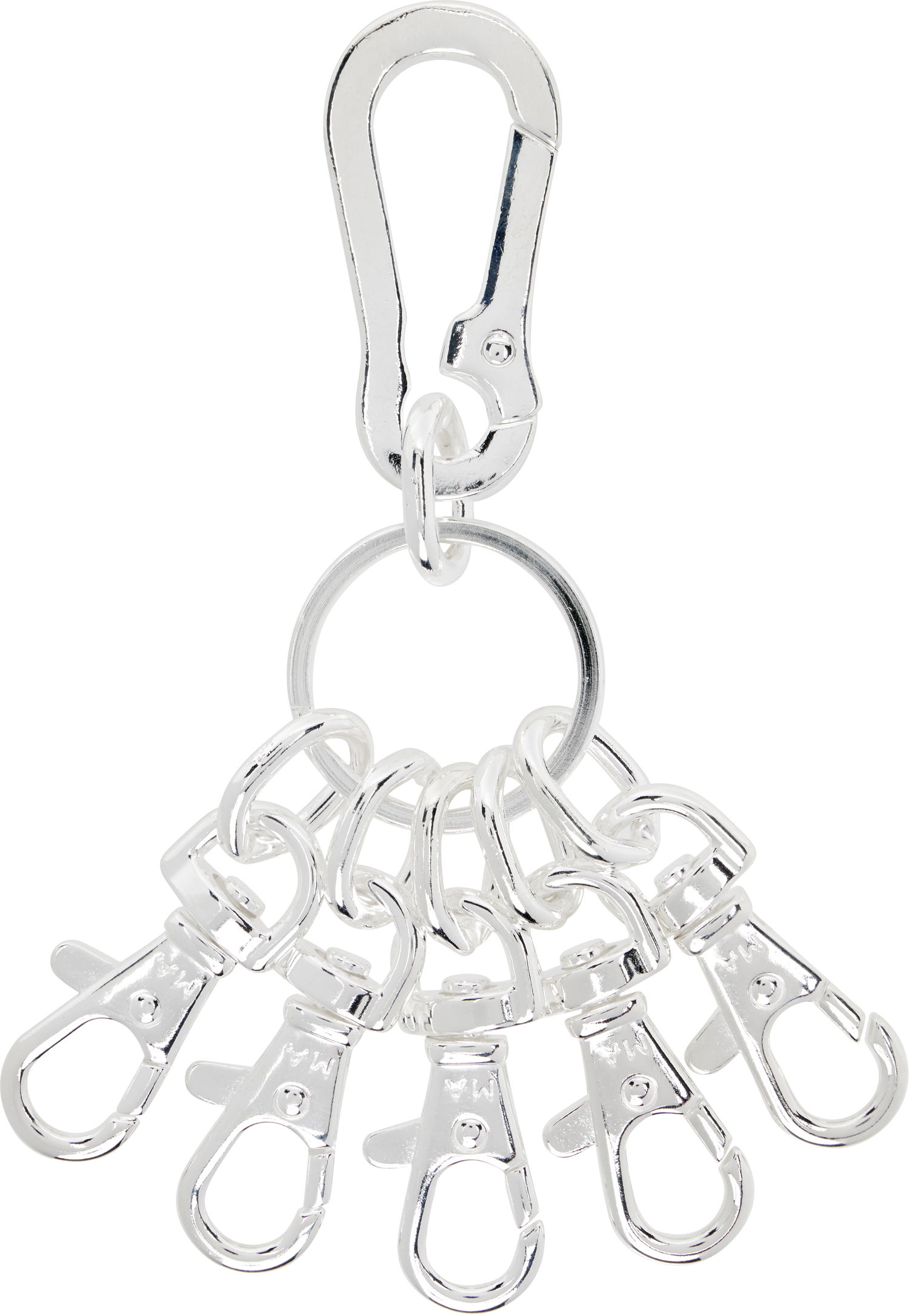 Ключодържатели MARTINE ALI Martine Ali Silver-Tone Twyla Keychain Металик | MASS25001-HS, 1