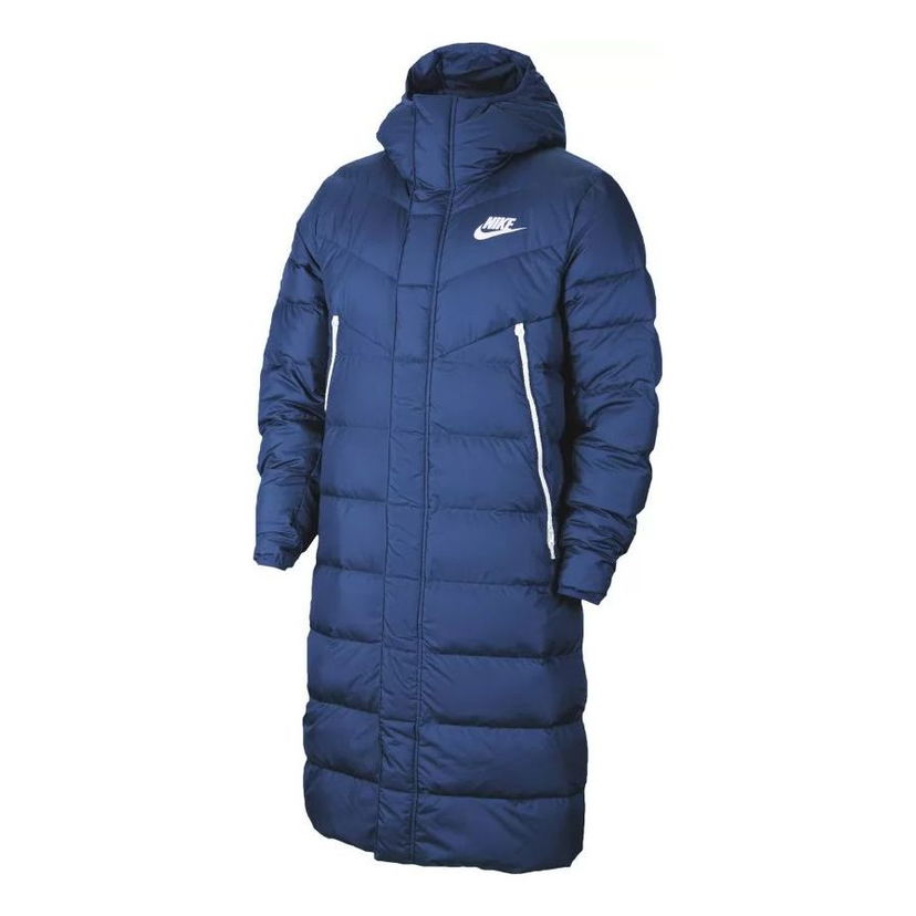 Парка Nike Long Puffer Coat Синьо | DV0756-410