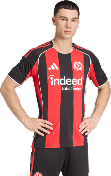 Фланелка adidas Performance Eintracht Frankfurt 25/26 Home Jersey Червено | JZ6359, 4