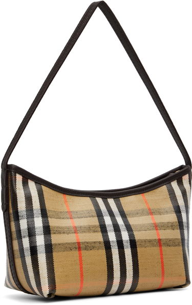 Чанта през рамо Burberry Burberry Mini Highlands Shoulder Bag Бежово | 8112278, 2