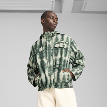 Ветровка Puma PALAIS ARTISAN Seersucker Hooded Jacket Зелено | 629390_30, 0