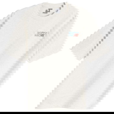 Тениска New Balance Athletics Premium Logo T-Shirt Сиво | MT41908-AHH, 0