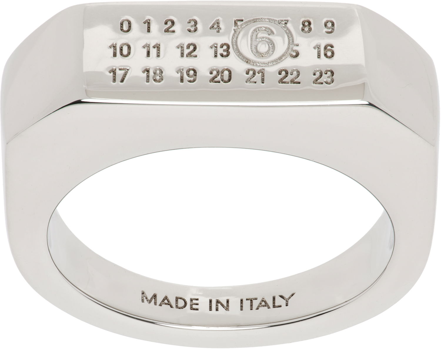 Пръстен Maison Margiela MM6 Maison Margiela Numeric Ring Металик | SM7UQ0076 P6469, 0