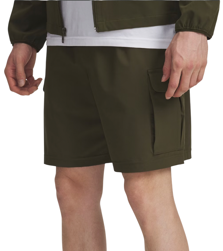 Къси панталони Under Armour Vibe Woven Cargo Short Зелено | 1386560-308