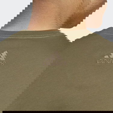 Тениска adidas Originals Essentials Single Jersey Linear Embroidered Logo Tee Зелено | IC9280, 6