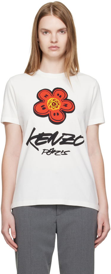 Тениска KENZO Kenzo Paris Futura 2000 Edition Loose T-Shirt Бяло | FF62TS3564SG, 0
