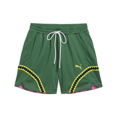 Тениска Puma PUMA x TMNT Reversible Basketball Shorts Бяло | 630931_01, 5